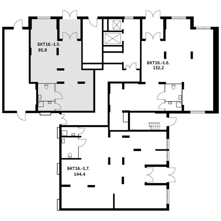 Продажа офиса 144.4 м2 - Фото 19