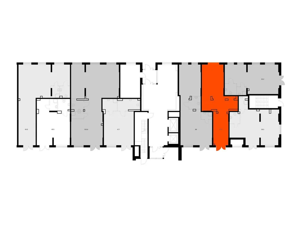 Продается ПСН 55.8 м2 - Фото 2