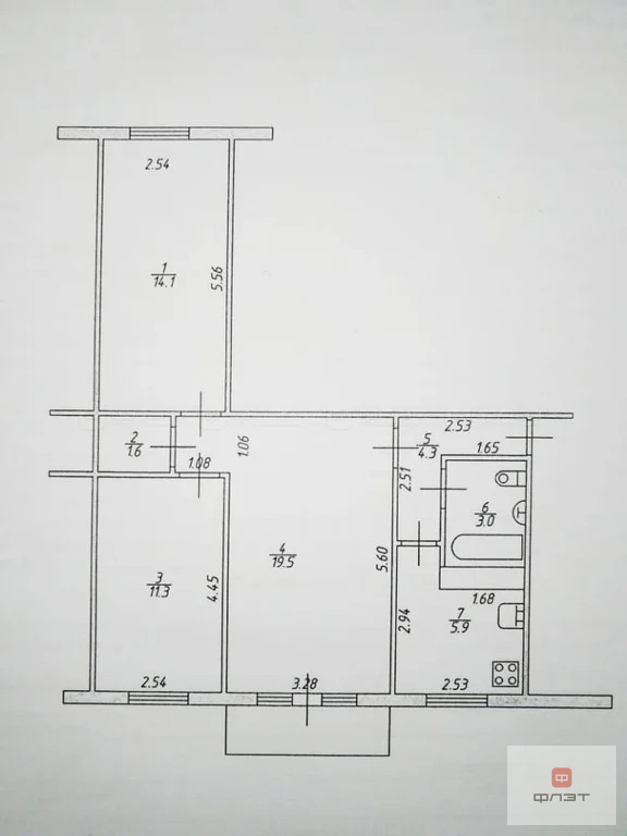 Продажа квартиры, Казань, ул. Шамиля Усманова - Фото 19