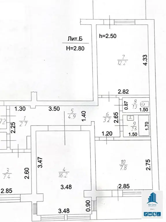 ЦСР Продаю 3к.кв. в Исторической части города - Фото 3
