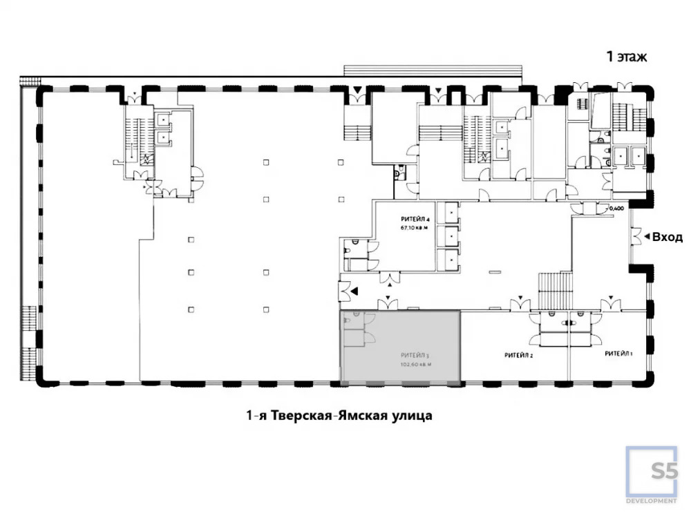 Аренда торгового помещения, м. Маяковская, 1-я Тверская-Ямская улица 2 - Фото 20