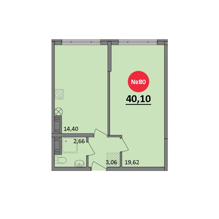 Продажа квартиры в новостройке, Черноморское, Черноморский район, ул. ... - Фото 1