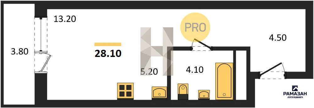 Продажа квартиры в новостройке, Казань, м. Козья слобода, ул. ... - Фото 1