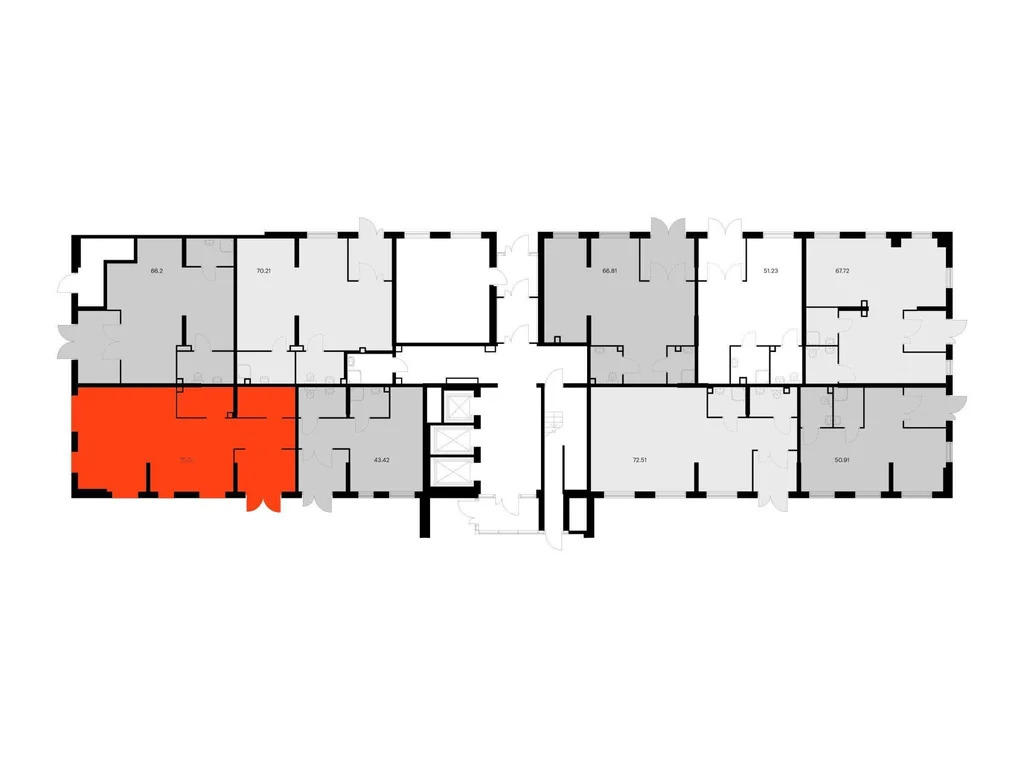 Продается ПСН 75.54 м2 - Фото 2
