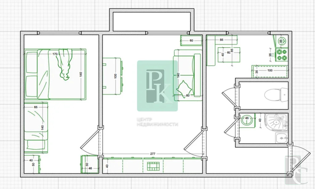 Продажа квартиры, Севастополь, ул. Дмитрия Ульянова - Фото 19