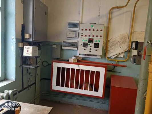 Здание котельной; Пункт учета расхода газа на миникотельной; Котел ... - Фото 3