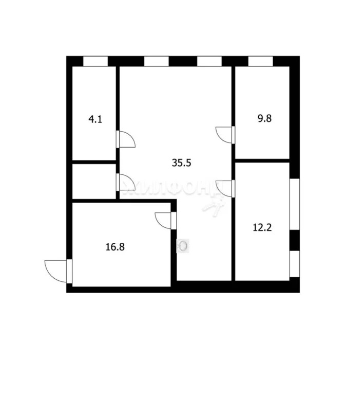 Продажа квартиры, Новосибирск, ул. Приморская - Фото 17