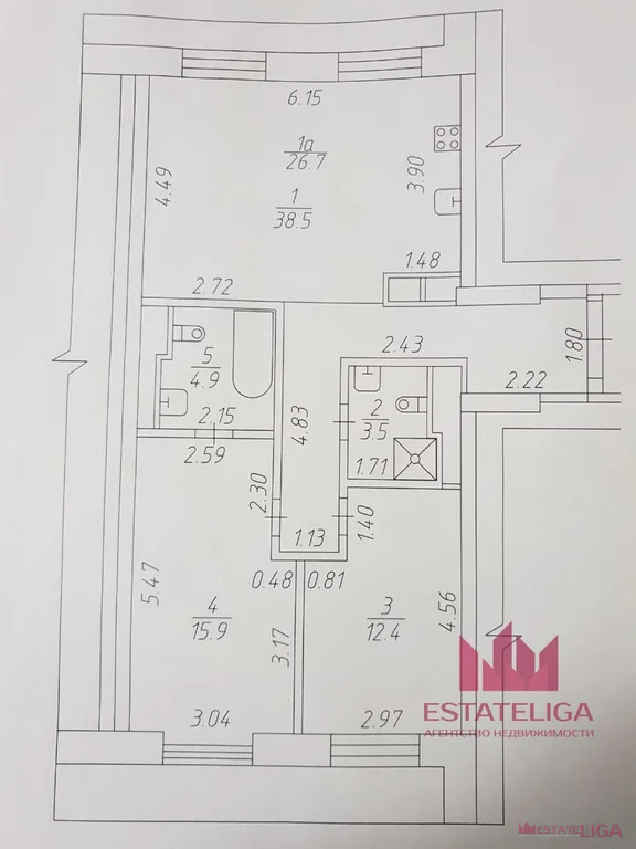Продажа квартиры, Большая Филевская улица - Фото 17