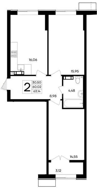 Продажа квартиры в новостройке, Севастополь, ул. Мате Залки - Фото 1