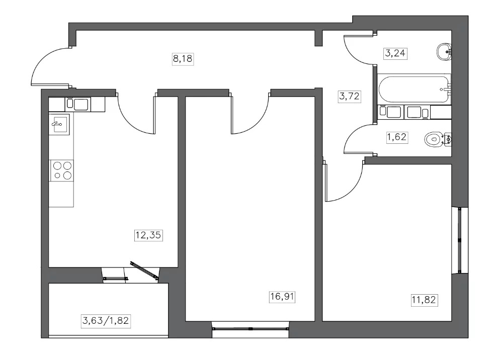 Продажа квартиры в новостройке, Оренбург, Победы пр-кт. - Фото 4