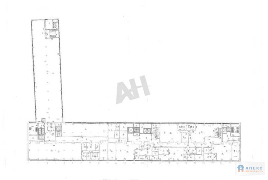 Аренда офиса 772 м2 м. Шаболовская в бизнес-центре класса В в Донской - Фото 1