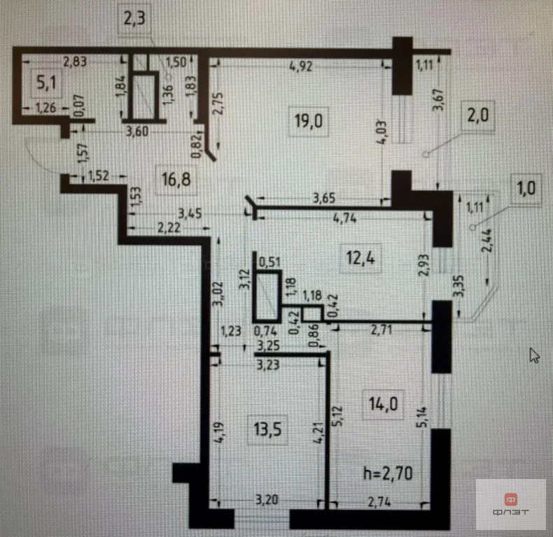 Продажа квартиры, Казань, ул. Абубекира Терегулова - Фото 16