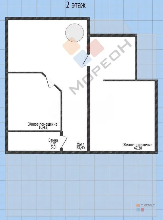 5-я квартира, 250.00 кв.м, 10/10 этаж, Аврора, Офицерская ул, ... - Фото 18