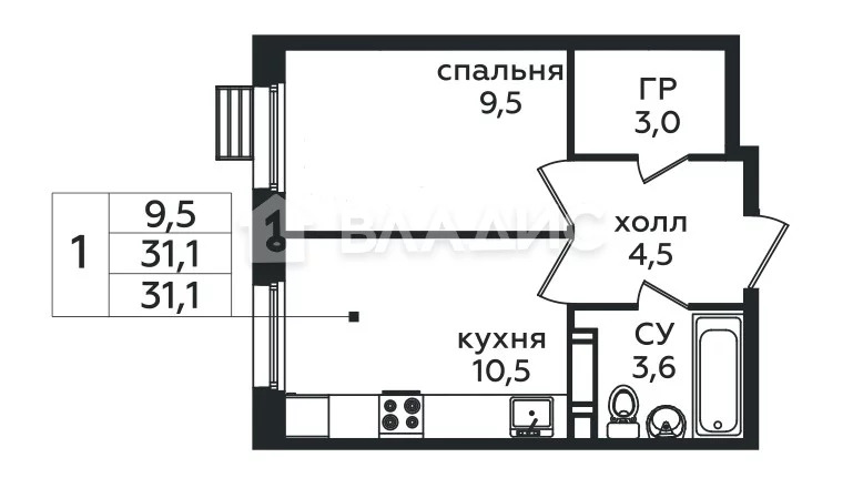 Новомосковский административный округ, деревня Столбово, квартал № ... - Фото 17