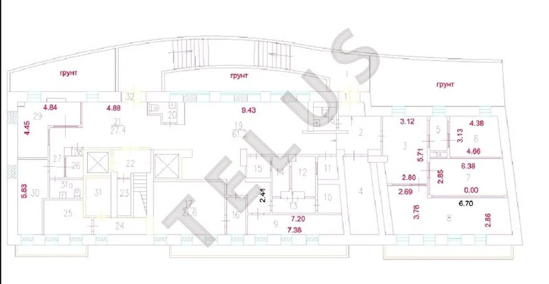 м. Цветной Бульвар, 1-й Колобовский пер., 1774 м2, Здание (ном. ... - Фото 15