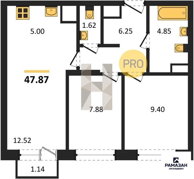 Продажа квартиры в новостройке, Казань, м. Проспект Победы, ул. ... - Фото 1