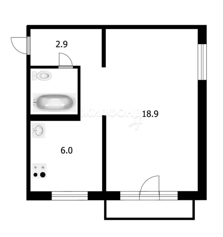 Продажа квартиры, Новосибирск, ул. Гурьевская - Фото 9