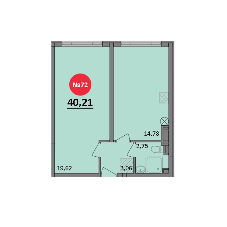 Продажа квартиры в новостройке, Черноморское, Черноморский район, ул. ... - Фото 1