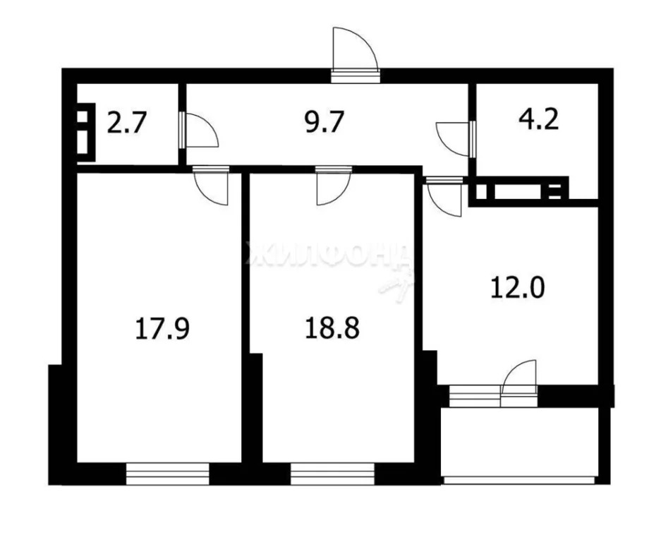 Продажа квартиры, Новосибирск, 2-я Обская - Фото 14