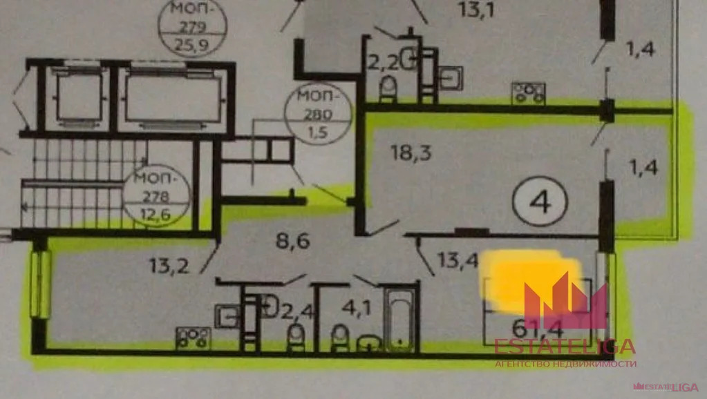 Продажа квартиры, Скандинавский бульвар - Фото 16