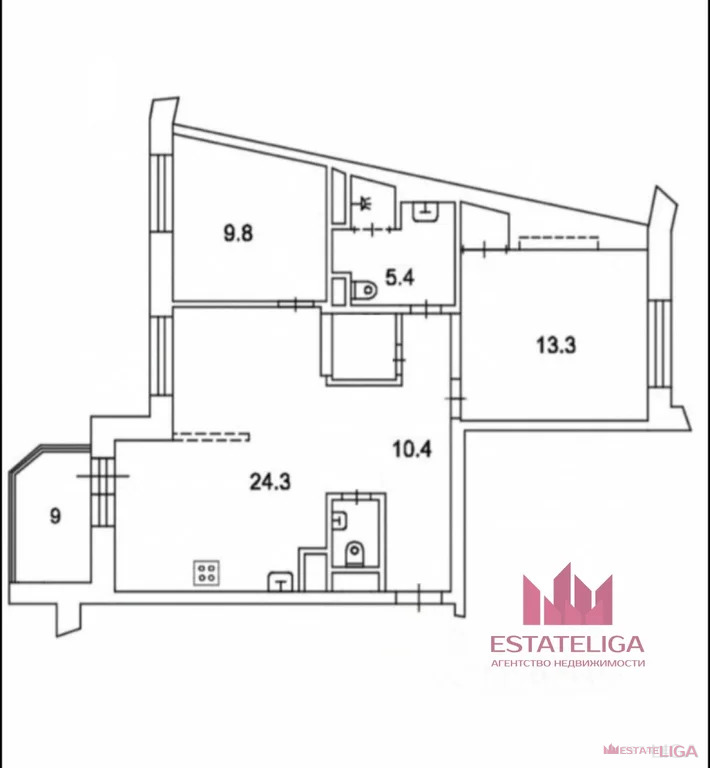 Продажа квартиры, Видное, Ленинский район, Завидная улица - Фото 20
