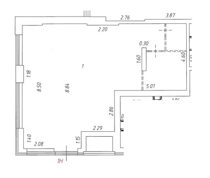 Аренда ПСН площадью 74.7 м2 - Фото 1