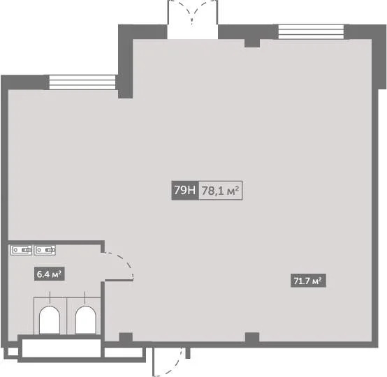 Продается ПСН 78.1 м2 - Фото 2