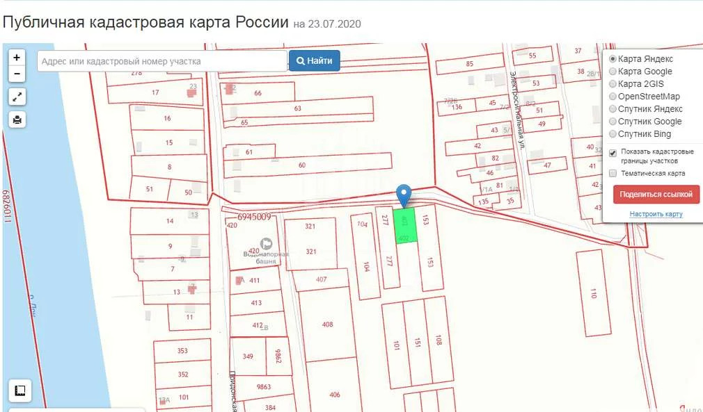 Карта рамонского района воронежской области