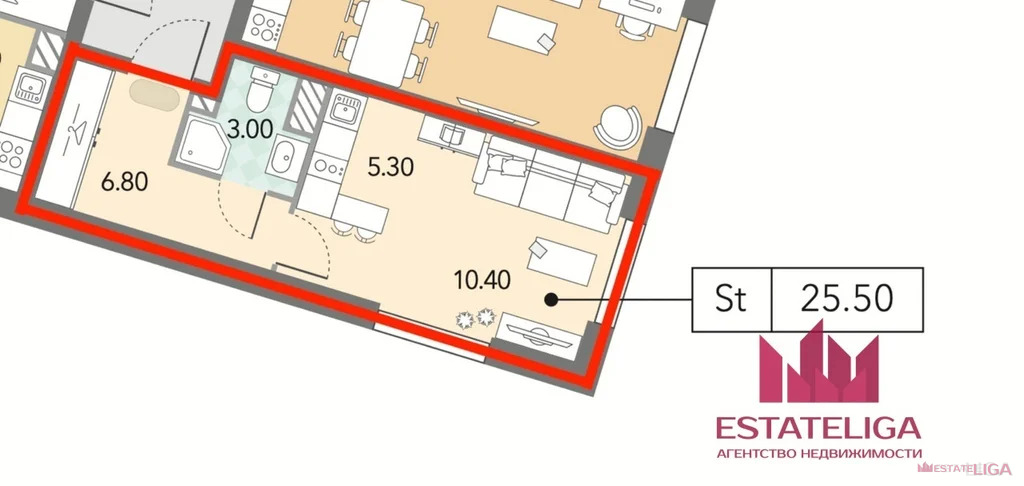 Продажа квартиры, улица Родченко - Фото 10