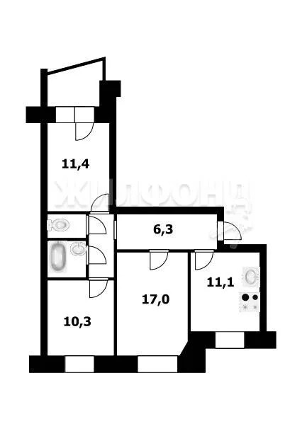 Продажа квартиры, Новосибирск, ул. Выборная - Фото 0