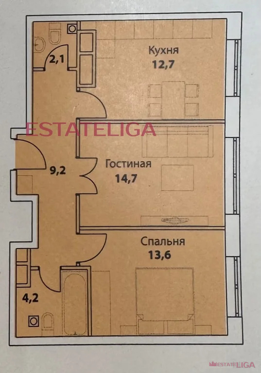 Продажа квартиры, м. Шелепиха, Шелепихинская наб. - Фото 1