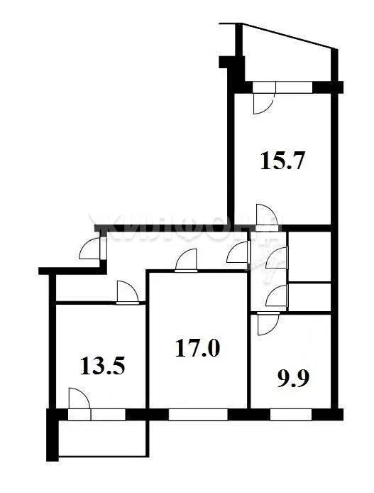 Продажа квартиры, Новосибирск, ул. Приморская - Фото 13