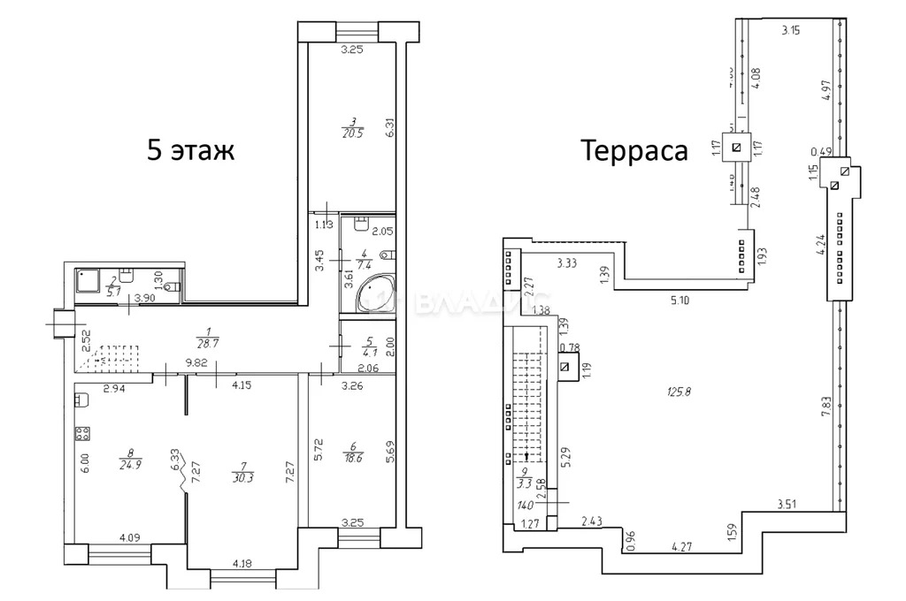 Санкт-Петербург, проспект Тореза, д.77к1, 3-комнатная квартира на ... - Фото 0