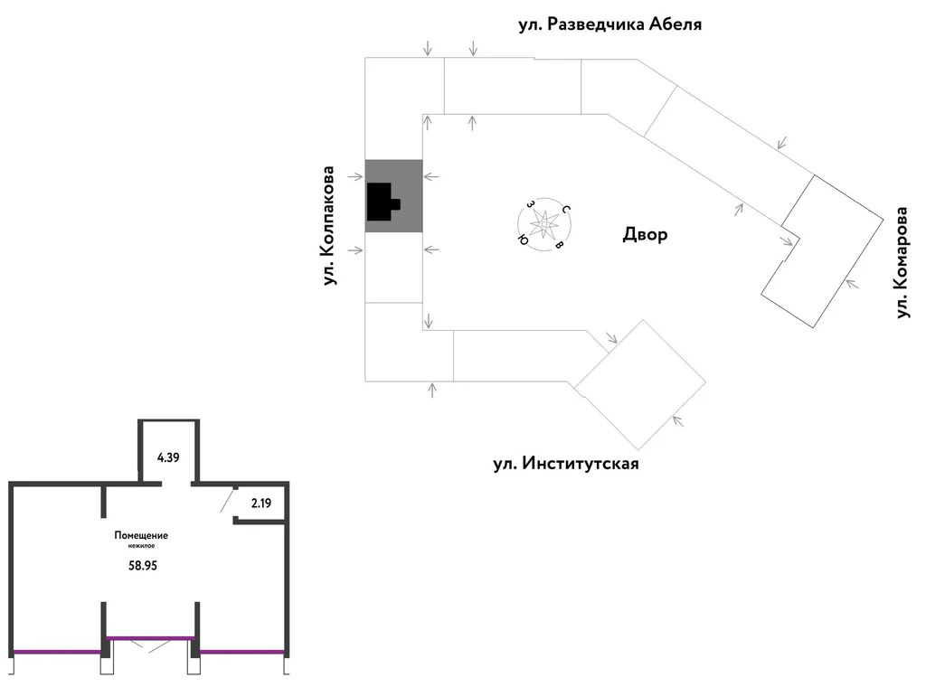 Продается ПСН 65.53 м2 - Фото 3