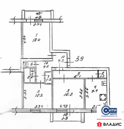 Продажа квартиры, Воронеж, ул. 20-летия Октября - Фото 25