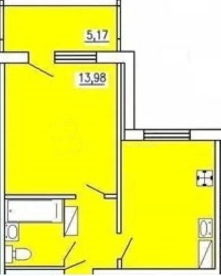 Продается квартира, 39.69 м - Фото 2