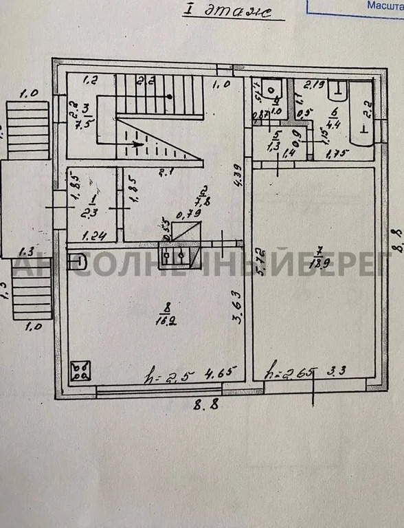 Продажа дома, Новомихайловский, Туапсинский район, ул. Садовая - Фото 32