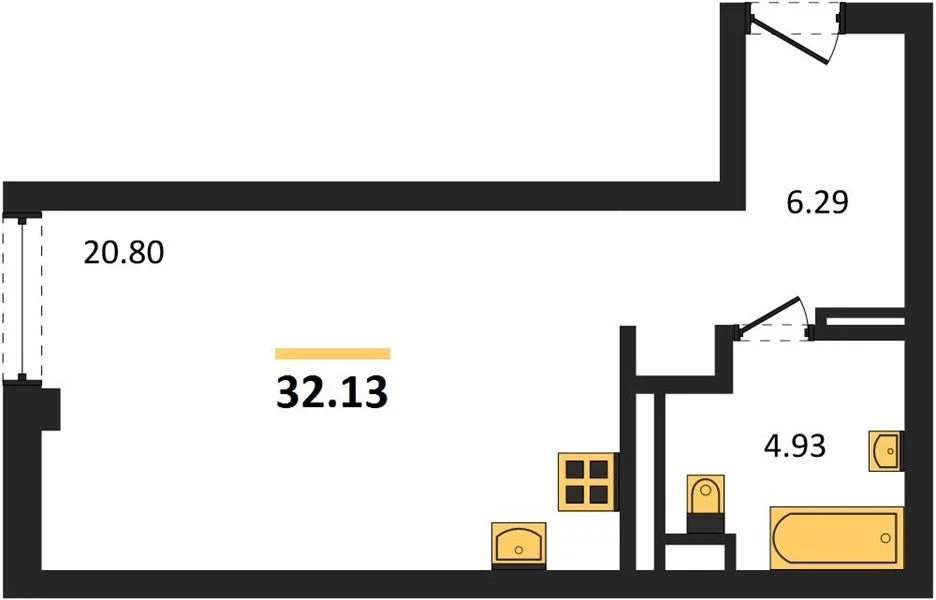 Продажа квартиры в новостройке, Севастополь, ул. Челнокова - Фото 1