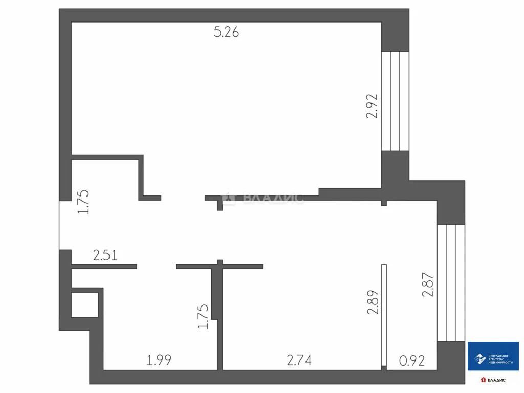 Продажа квартиры, Рязань, улица Александра Полина - Фото 3