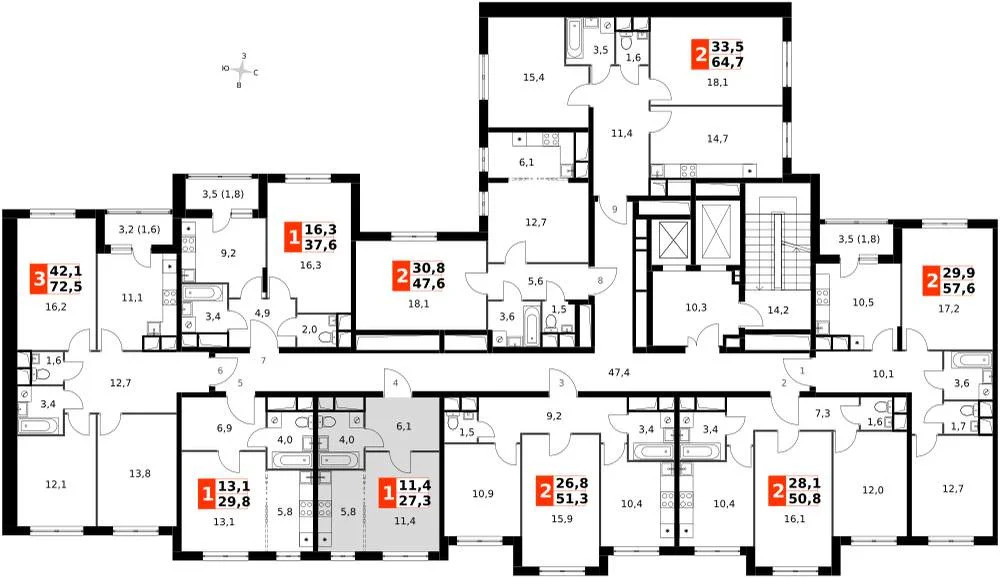 Продается студия 27.3 кв.м. - Фото 4