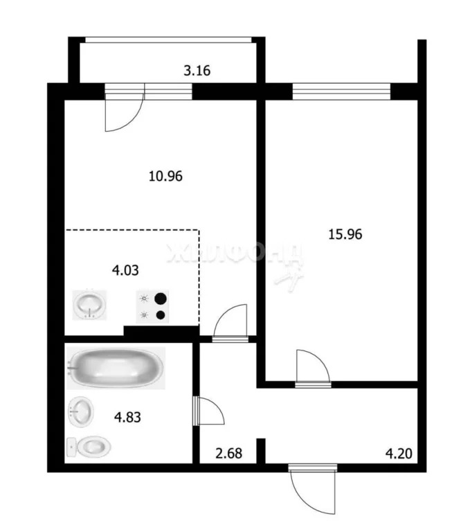 Продажа квартиры, Новосибирск, Виктора Уса - Фото 8