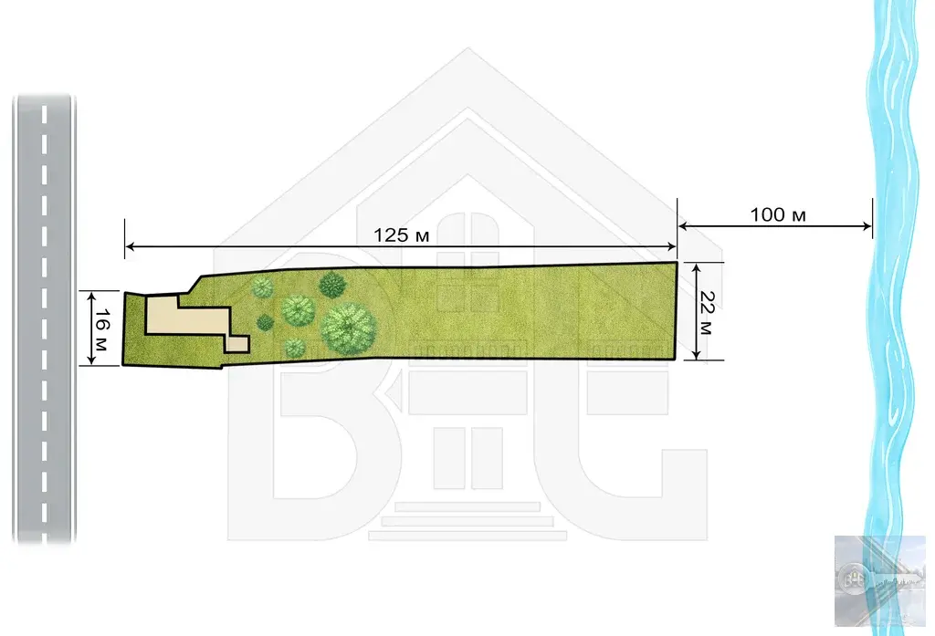 Продам участок у реки Ока с домом под снос - Фото 18