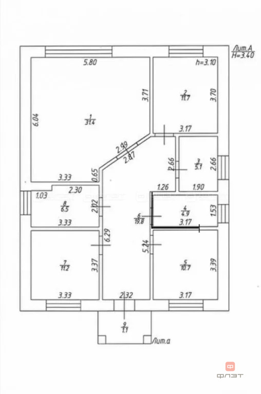 Продажа дома, Обухово, Лаишевский район, ул. Ореховая - Фото 10