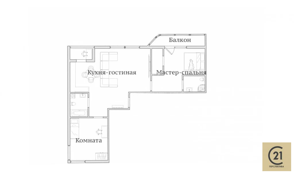 Продажа квартиры, Котельники, улица Строителей - Фото 2