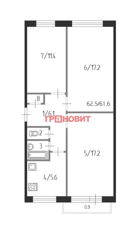 Продажа квартиры, Новосибирск, ул. Планировочная - Фото 19