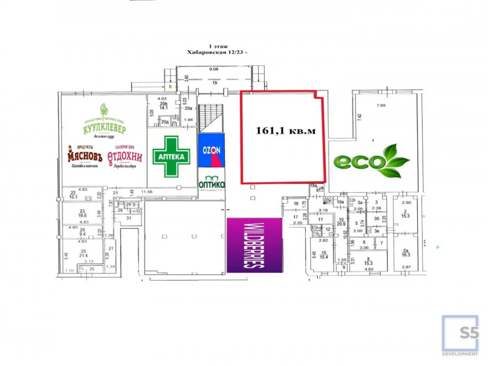 Аренда торгового помещения, ул. Хабаровская - Фото 17