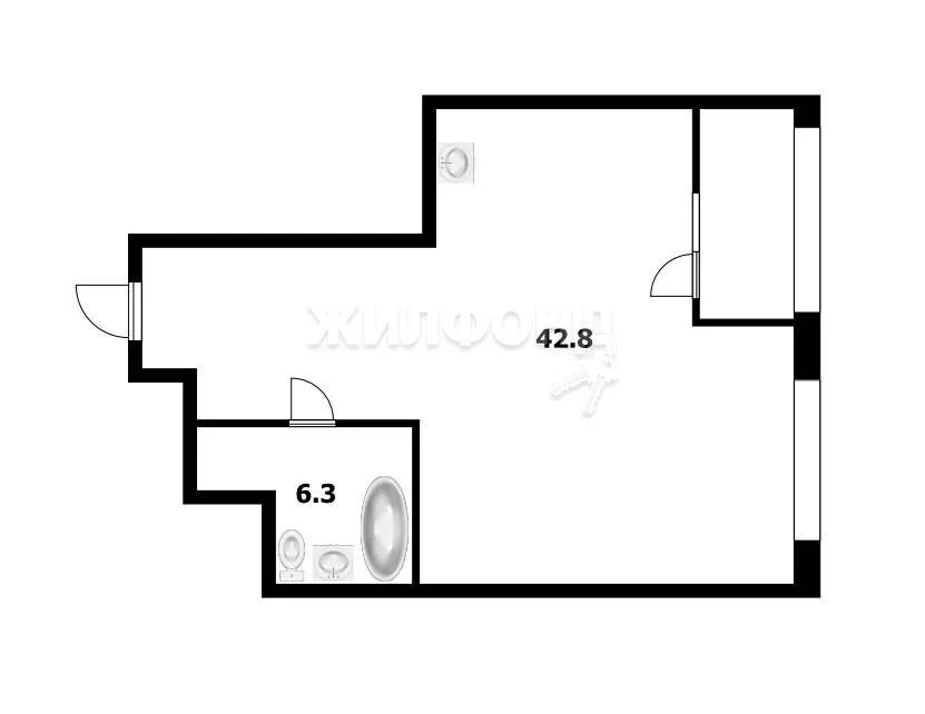 Продажа квартиры, Новосибирск, ул. Державина - Фото 31