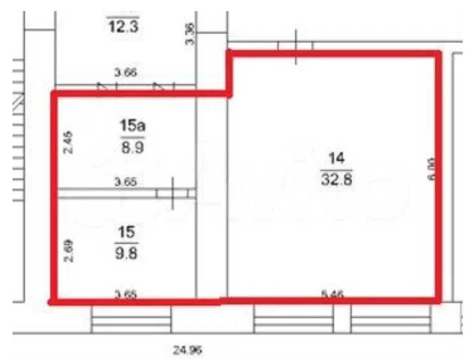 Аренда офиса 51.5 м2 - Фото 3