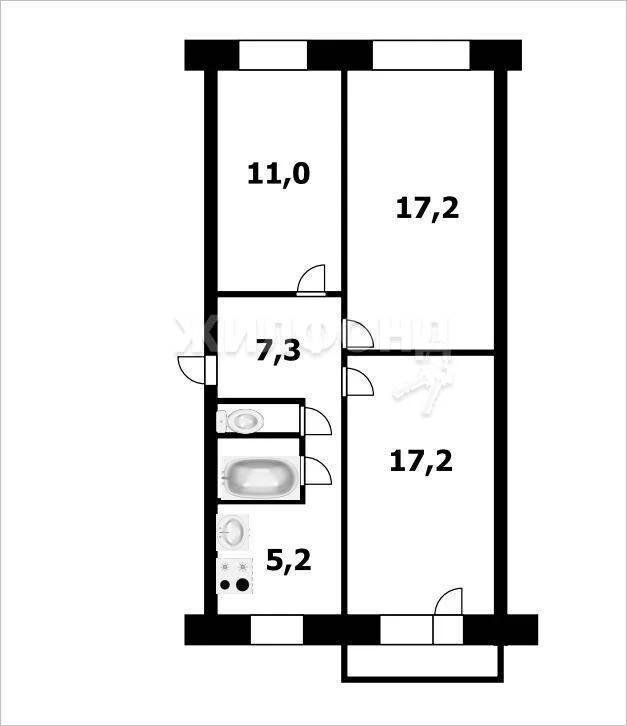 Продажа квартиры, Новосибирск, ул. Иванова - Фото 9