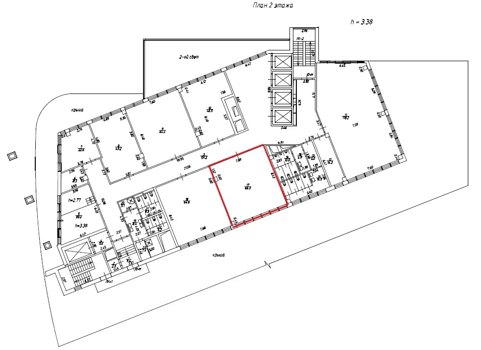 Аренда офиса 66.3 м2 - Фото 3